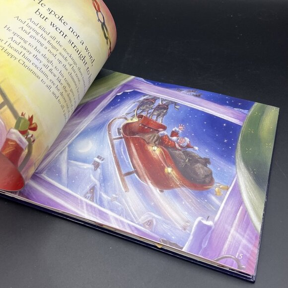 The Night Before Christmas Pop Up Advent Calendar Book Katy Jackson Caspari - Picture 5 of 9